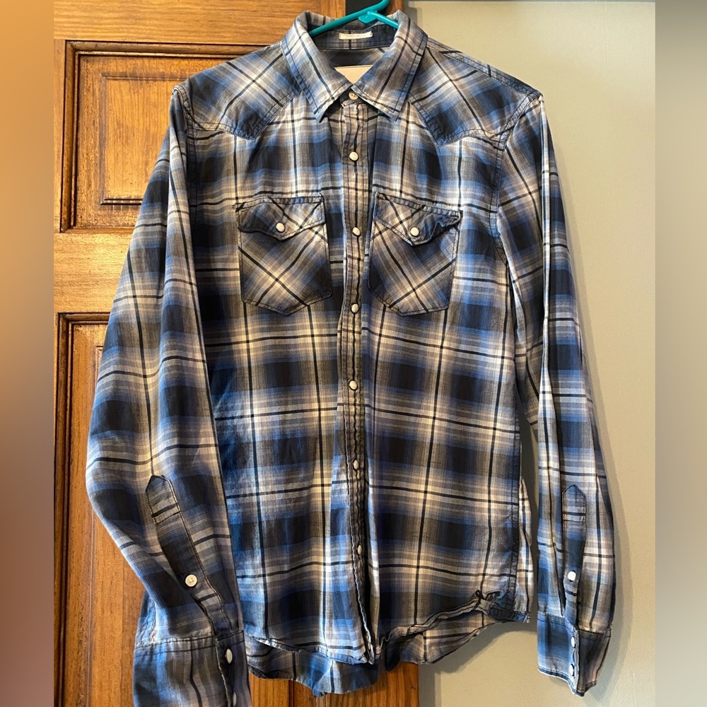 American Eagle Pearl Snap